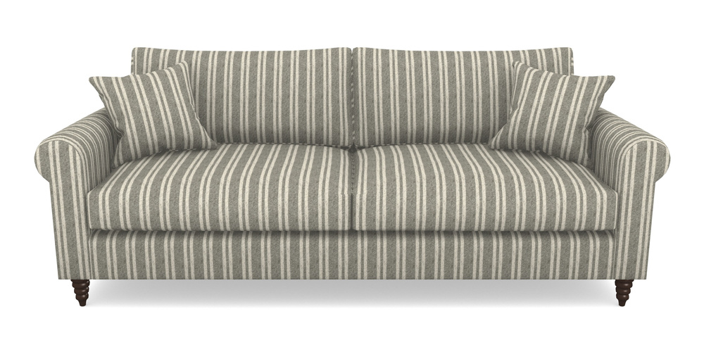 Product photograph of Apuldram 4 Seater Sofa In Cloth 22 - Barcode - Seal from Sofas and Stuff Limited