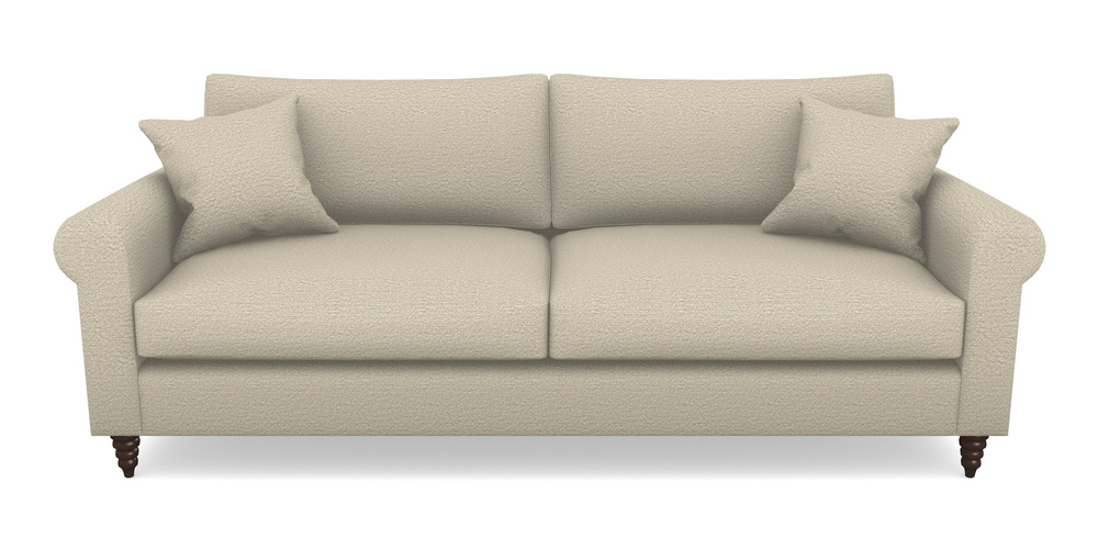 Product photograph of Apuldram 4 Seater Sofa In Cloth 20 - Design 6 - Natural Linen from Sofas and Stuff Limited