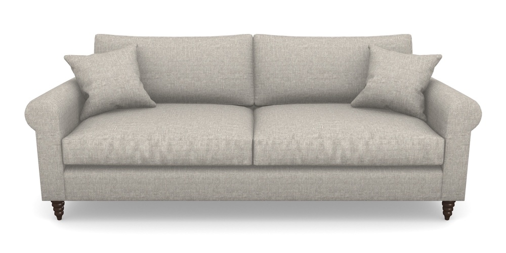 Product photograph of Apuldram 4 Seater Sofa In Easy Clean Plain - Dove from Sofas and Stuff Limited