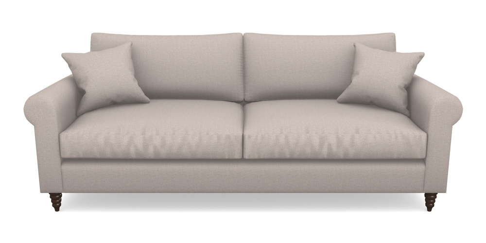 Product photograph of Apuldram 4 Seater Sofa In Eco Washable Cotton - Mink from Sofas and Stuff Limited