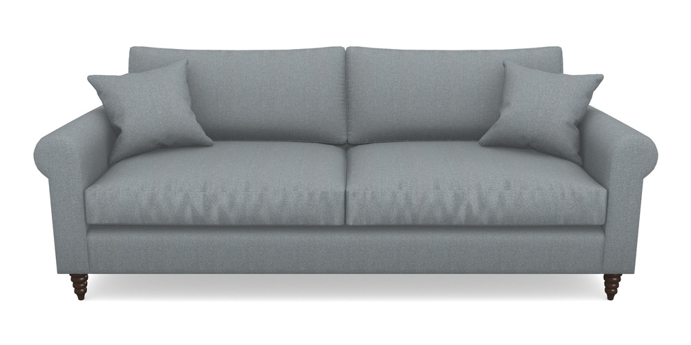 Product photograph of Apuldram 4 Seater Sofa In Eco Washable Cotton - Pebble from Sofas and Stuff Limited