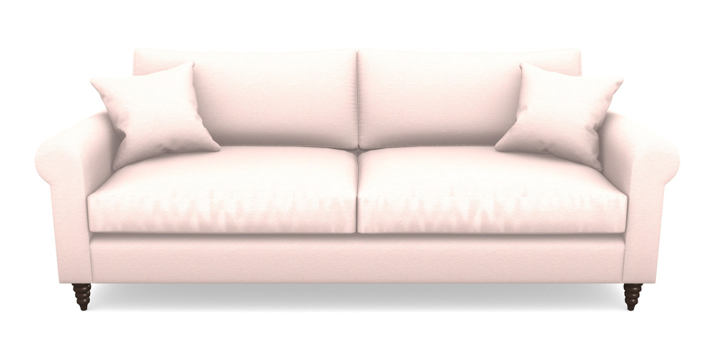 Product photograph of Apuldram 4 Seater Sofa In Eco Washable Cotton - Sugar from Sofas and Stuff Limited