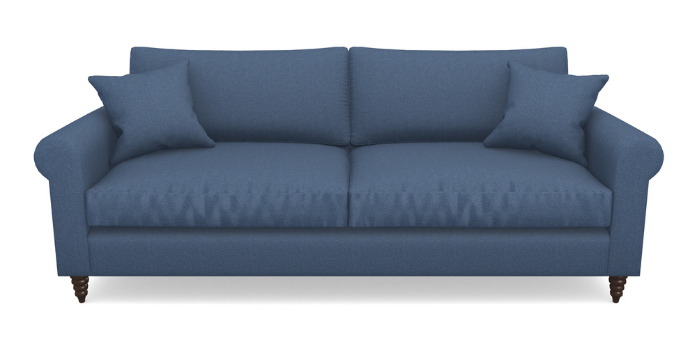 Product photograph of Apuldram 4 Seater Sofa In Eco Washable Cotton - Twilight from Sofas and Stuff Limited
