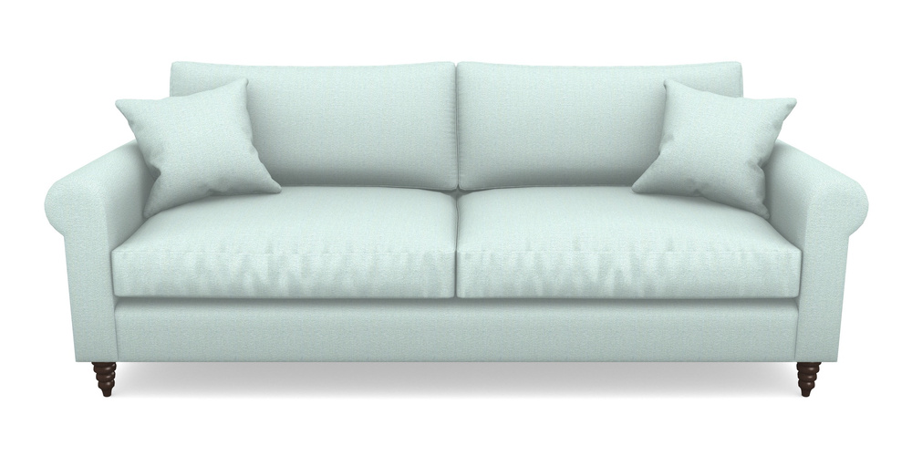 Product photograph of Apuldram 4 Seater Sofa In Eco Washable Cotton - Water from Sofas and Stuff Limited