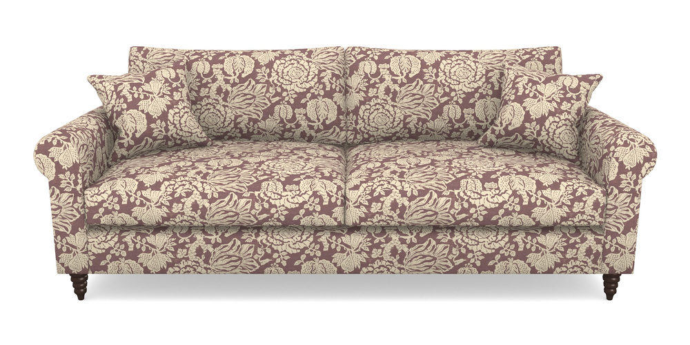 Product photograph of Apuldram 4 Seater Sofa In V A Brompton Collection - Flowering Kale - Cacao from Sofas and Stuff Limited