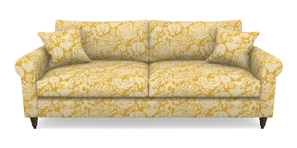 Product photograph of Apuldram 4 Seater Sofa In V A Brompton Collection - Flowering Kale - Corn from Sofas and Stuff Limited