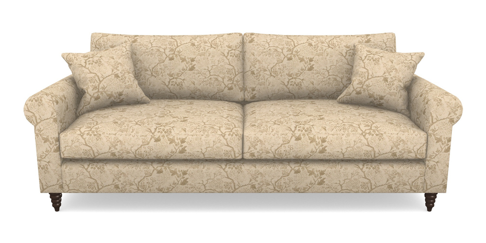 Product photograph of Apuldram 4 Seater Sofa In Rhs Collection - Gertrude Jekyll Linen Cotton Blend - Sand from Sofas and Stuff Limited