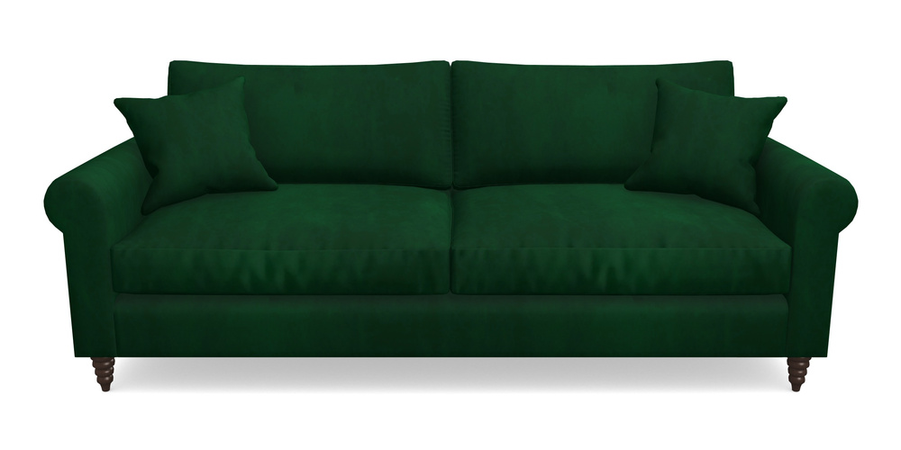 Product photograph of Apuldram 4 Seater Sofa In House Clever Velvet - Fern from Sofas and Stuff Limited