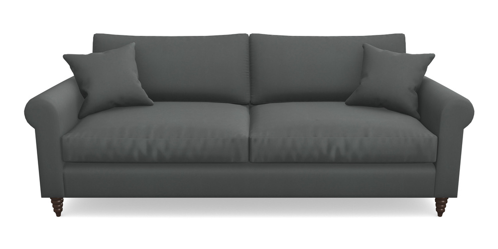 Product photograph of Apuldram 4 Seater Sofa In House Clever Velvet - Slate from Sofas and Stuff Limited