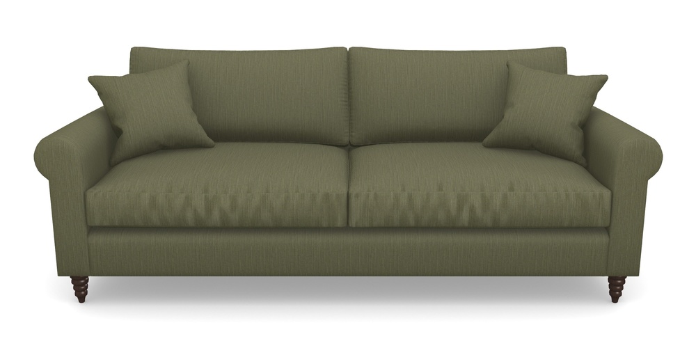 Product photograph of Apuldram 4 Seater Sofa In Herringbone - Army from Sofas and Stuff Limited