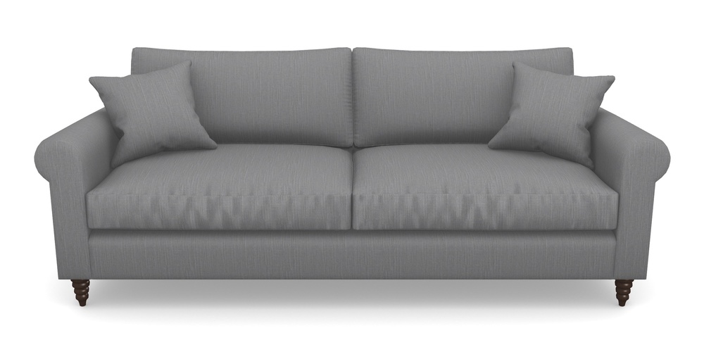 Product photograph of Apuldram 4 Seater Sofa In Herringbone - Thunder from Sofas and Stuff Limited