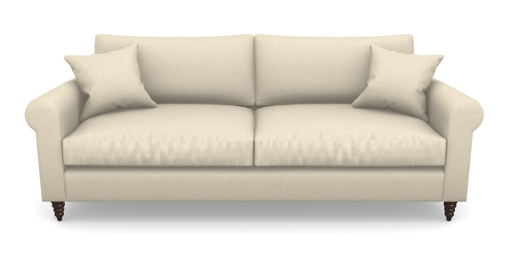 Product photograph of Apuldram 4 Seater Sofa In House Linen 2 - Natural from Sofas and Stuff Limited