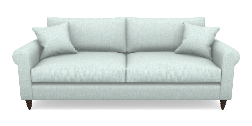 Product photograph of Apuldram 4 Seater Sofa In House Plain - Aqua from Sofas and Stuff Limited