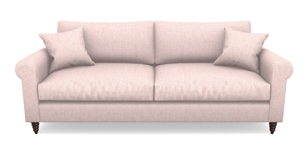 Product photograph of Apuldram 4 Seater Sofa In House Plain - Rose from Sofas and Stuff Limited