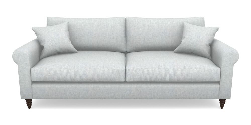 Product photograph of Apuldram 4 Seater Sofa In House Plain - Silver from Sofas and Stuff Limited