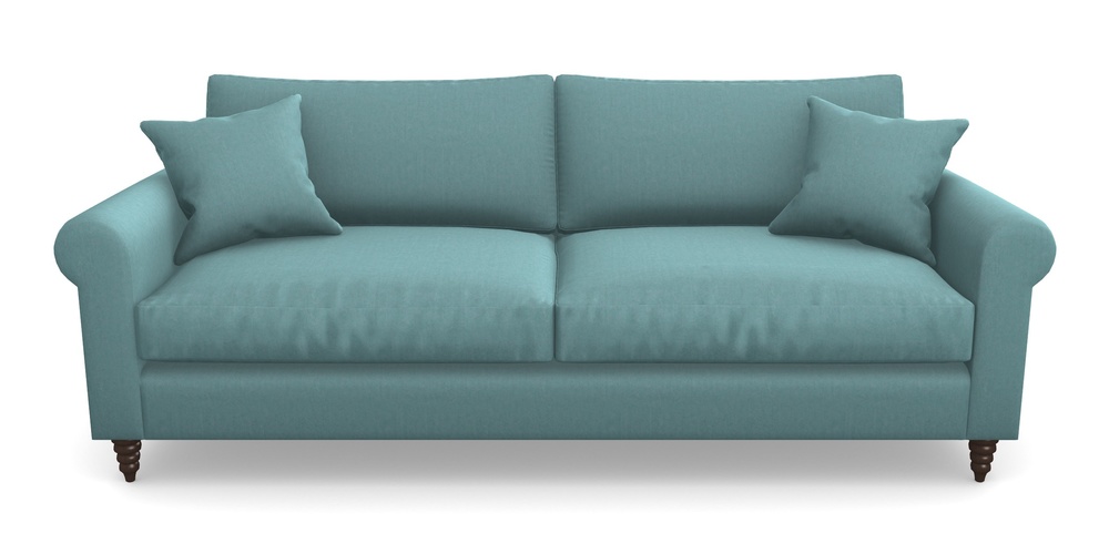 Product photograph of Apuldram 4 Seater Sofa In House Velvet - Wedgewood from Sofas and Stuff Limited