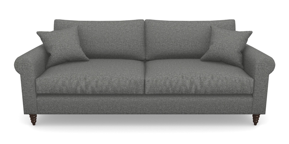 Product photograph of Apuldram 4 Seater Sofa In House Wool - Nickel from Sofas and Stuff Limited