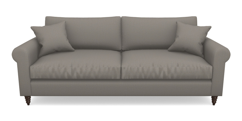 Product photograph of Apuldram 4 Seater Sofa In Plain Linen Cotton - Purple Haze from Sofas and Stuff Limited