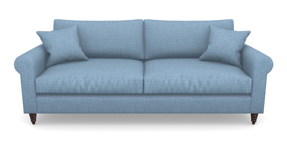Product photograph of Apuldram 4 Seater Sofa In Tough As Houses - Cornflower Blue from Sofas and Stuff Limited