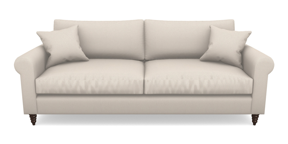 Product photograph of Apuldram 4 Seater Sofa In Two Tone Plain - Biscuit from Sofas and Stuff Limited