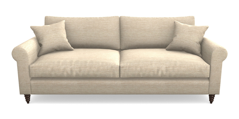 Product photograph of Apuldram 4 Seater Sofa In Textured Velvet - Almond from Sofas and Stuff Limited