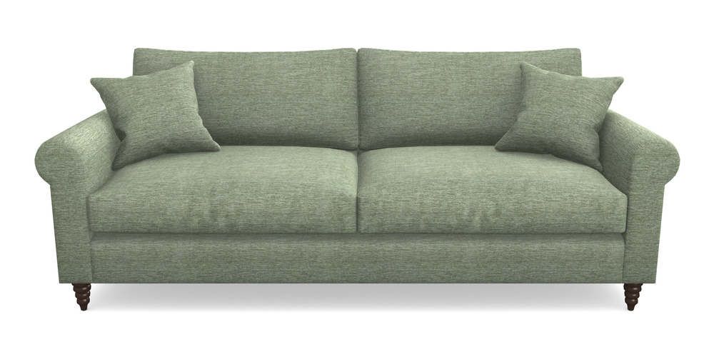 Product photograph of Apuldram 4 Seater Sofa In Textured Velvet - Seagrass from Sofas and Stuff Limited