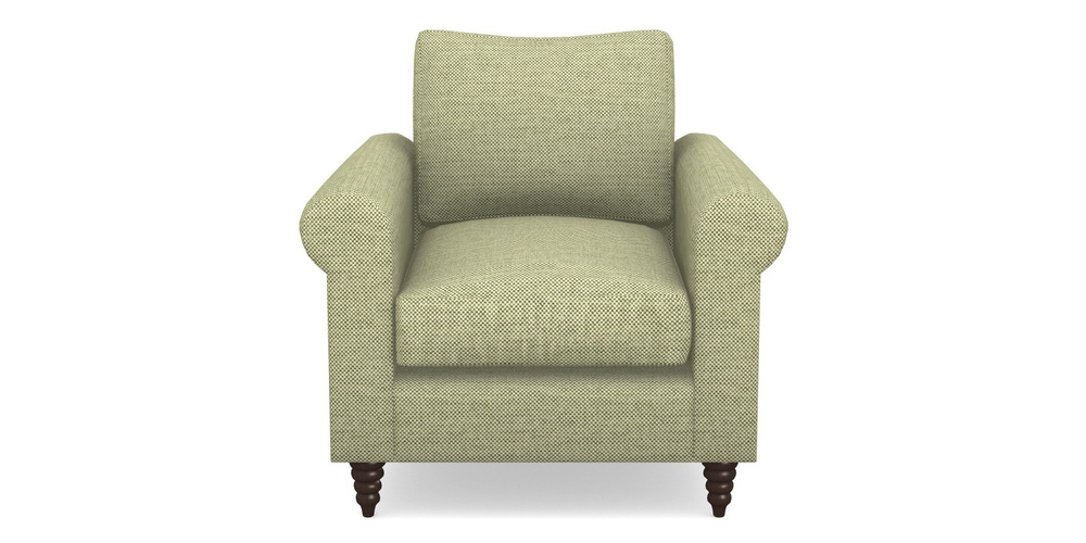 Product photograph of Apuldram Chair In Basket Weave - Sage from Sofas and Stuff Limited
