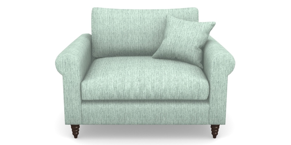 Product photograph of Apuldram Snuggler In Aqua Clean Tenby - Duck Egg from Sofas and Stuff Limited