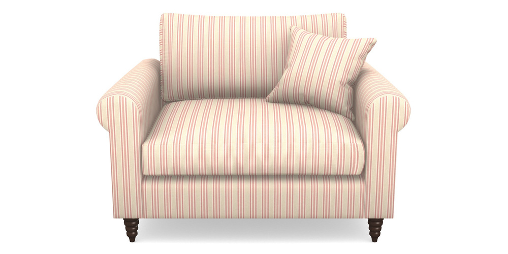 Product photograph of Apuldram Snuggler In Cloth 22 - Racing Stripes Ayr - Cherry from Sofas and Stuff Limited