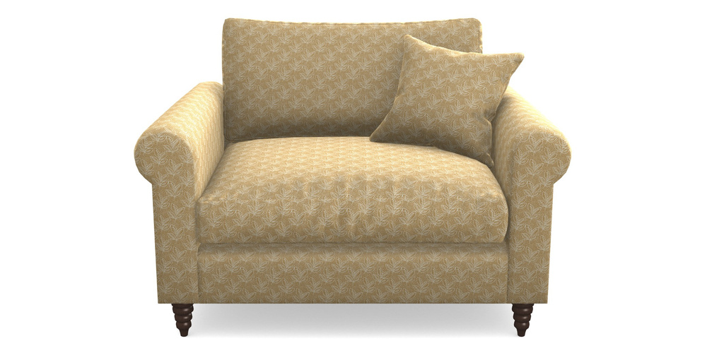 Product photograph of Apuldram Snuggler In Cloth 21 - Decorative Leaf - Quince from Sofas and Stuff Limited