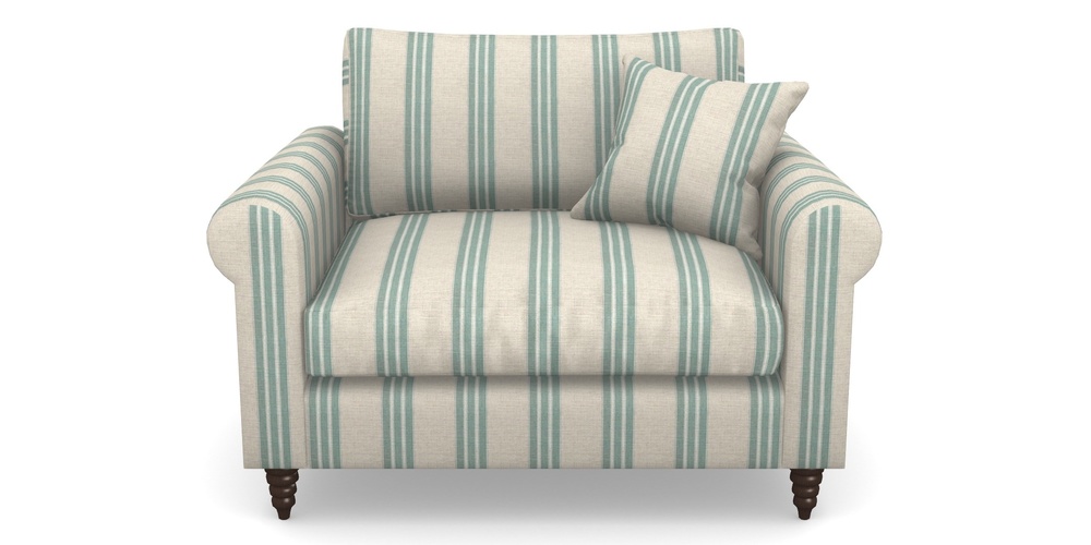 Product photograph of Apuldram Snuggler In Cloth 18 Stripes - Bengal - Basil from Sofas and Stuff Limited