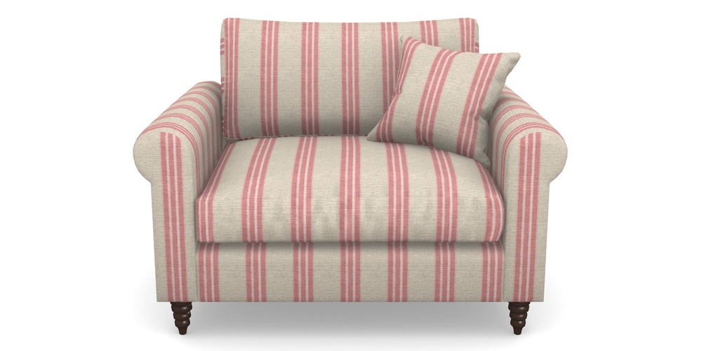 Product photograph of Apuldram Snuggler In Cloth 18 Stripes - Bengal - Cranberry from Sofas and Stuff Limited