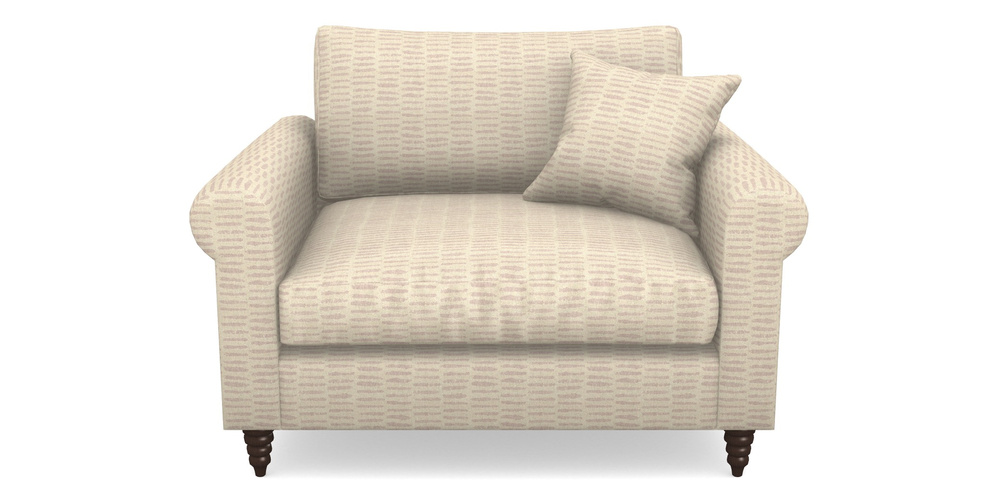 Product photograph of Apuldram Snuggler In Cloth 18 - Daub - Rose from Sofas and Stuff Limited