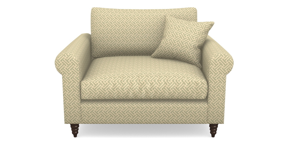 Product photograph of Apuldram Snuggler In Cloth 18 - Key - Fennel from Sofas and Stuff Limited