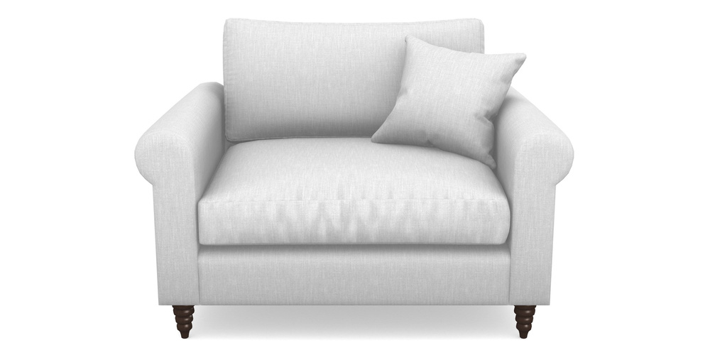 Product photograph of Apuldram Snuggler In Clever Cotton Mix - Regency Grey from Sofas and Stuff Limited