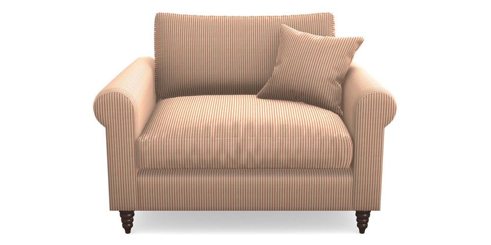 Product photograph of Apuldram Snuggler In Cloth 21 - Simple Stripe - Ginger Snap from Sofas and Stuff Limited