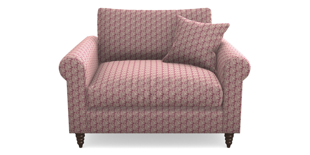 Product photograph of Apuldram Snuggler In Cloth 21 - Spring Twig - Cassis from Sofas and Stuff Limited