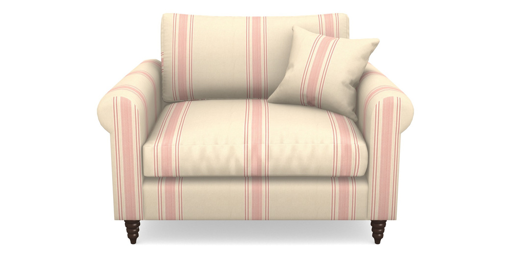 Product photograph of Apuldram Snuggler In Cloth 22 - Racing Stripes Cheltenham - Cherry from Sofas and Stuff Limited