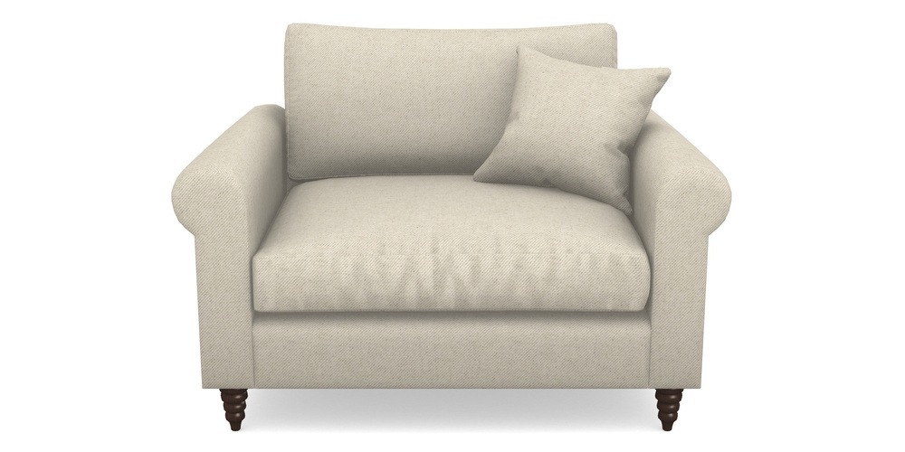 Product photograph of Apuldram Snuggler In House Linen 1 - Natural from Sofas and Stuff Limited