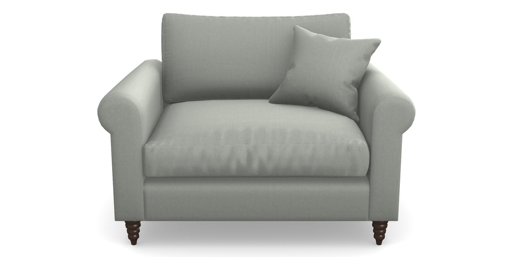 Product photograph of Apuldram Snuggler In House Velvet - Elephant from Sofas and Stuff Limited