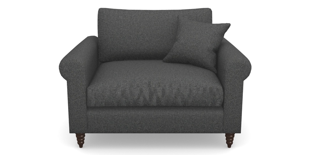 Product photograph of Apuldram Snuggler In House Wool - Slate from Sofas and Stuff Limited