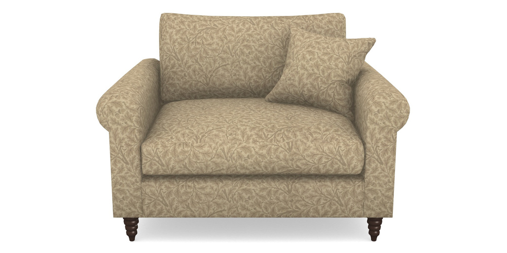 Product photograph of Apuldram Snuggler In V A Drawn From Nature Collection - Oak Tree - Natural from Sofas and Stuff Limited