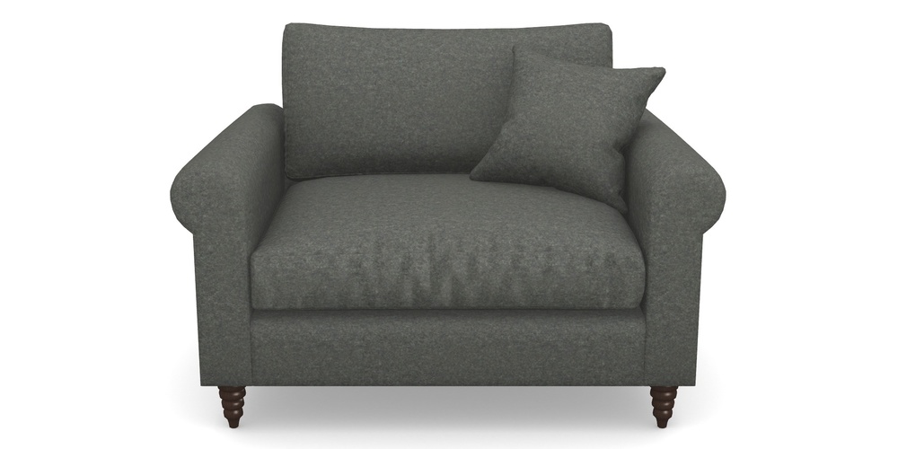 Product photograph of Apuldram Snuggler In Soft Wool - Armour from Sofas and Stuff Limited