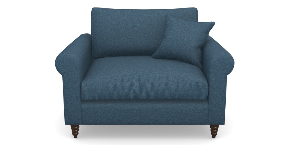 Product photograph of Apuldram Snuggler In Soft Wool - Denim from Sofas and Stuff Limited