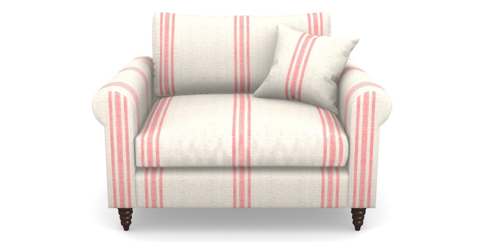 Product photograph of Apuldram Snuggler In Walloon Linen - Red from Sofas and Stuff Limited