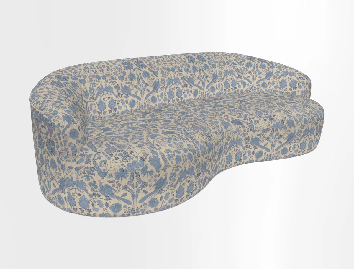 Arc large sofa in Harpers Bazaar Palm Canopy
