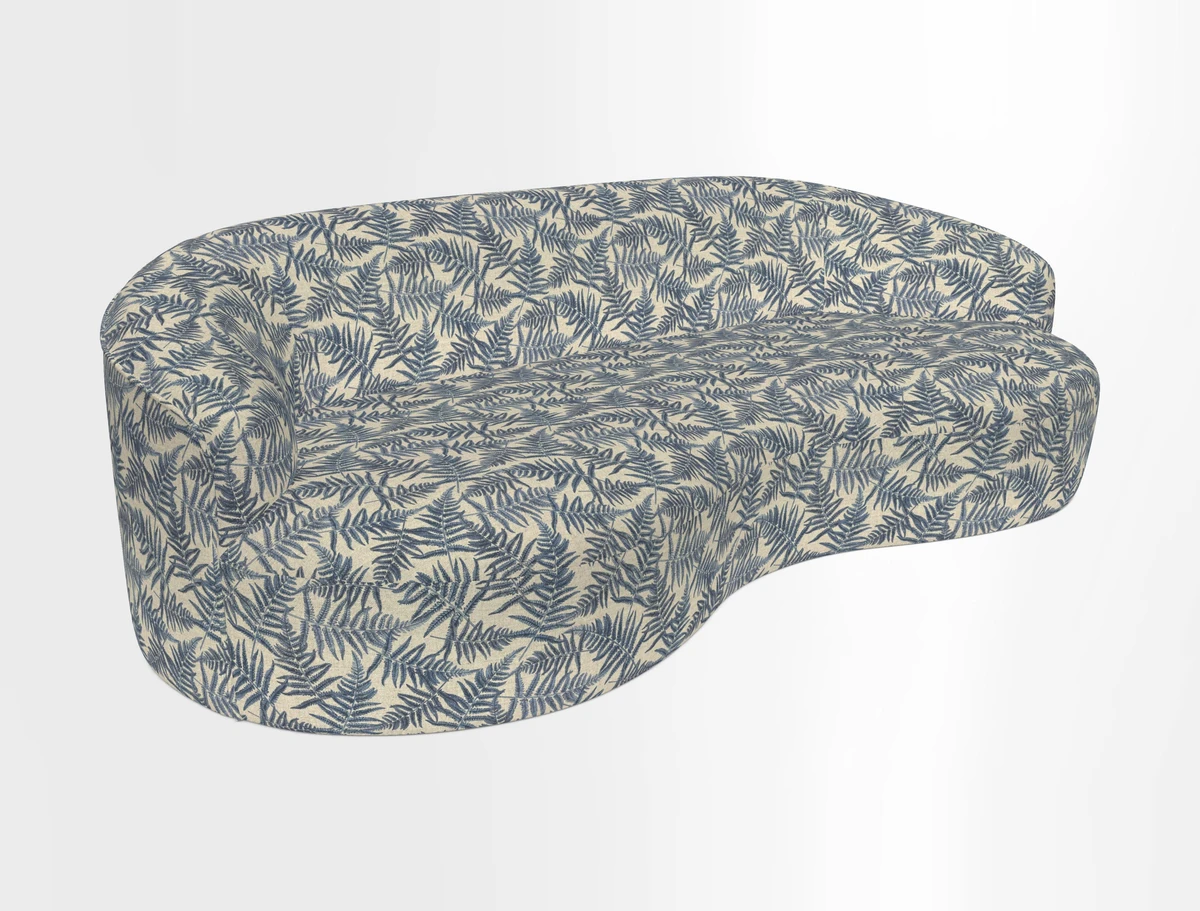Arc large sofa in Harpers Bazaar Palm Canopy