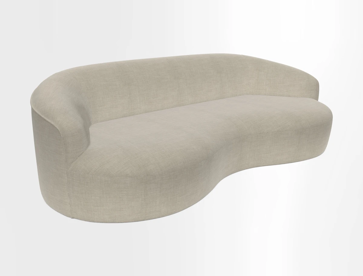 Arc large sofa in Harpers Bazaar Palm Canopy