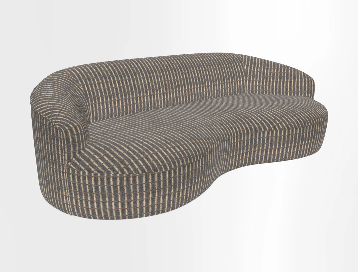 Arc large sofa in Harpers Bazaar Palm Canopy