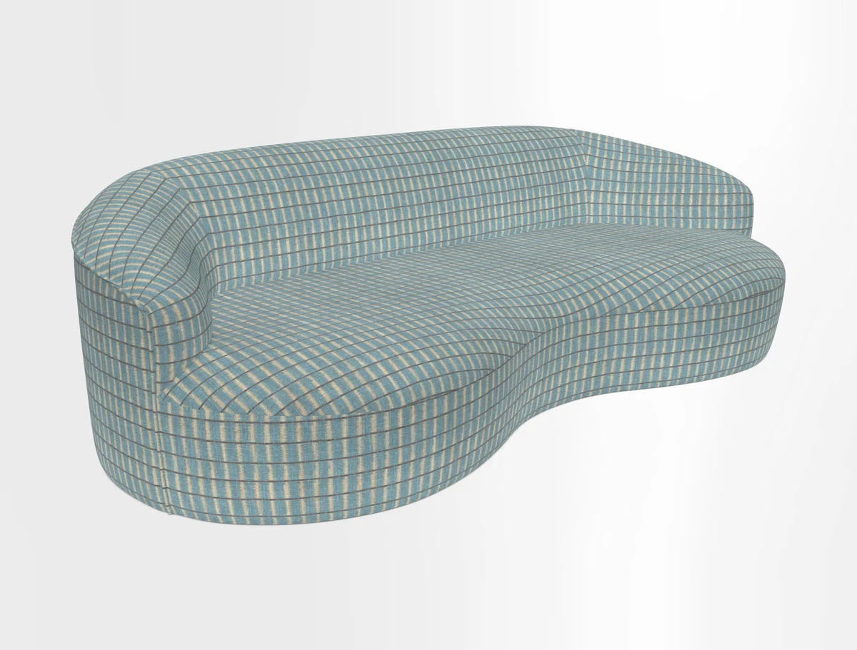 Arc large sofa in Harpers Bazaar Palm Canopy